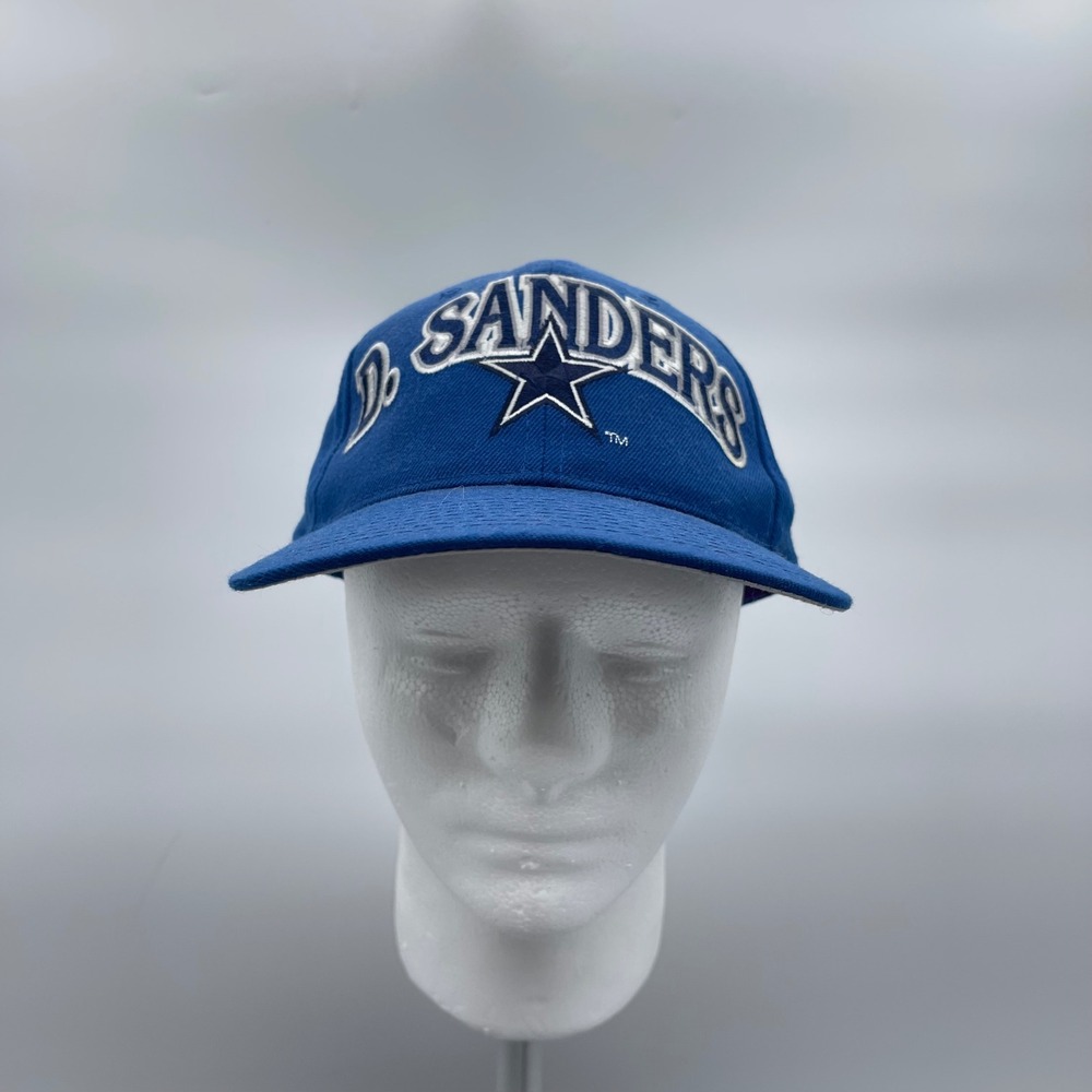 Starter Team NFL #21 Deion Sanders Dallas Cowboys Cap Vintage Blue Snapback Hat